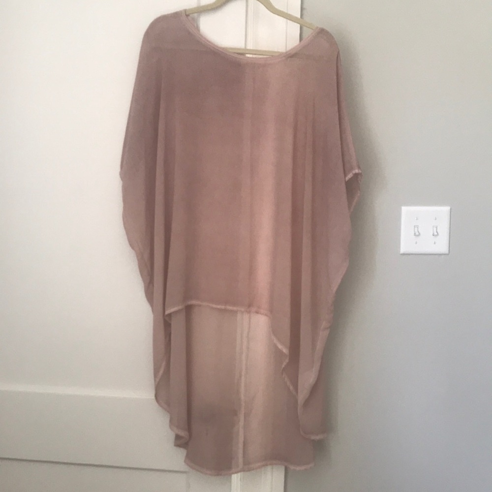Black swan high low shirt